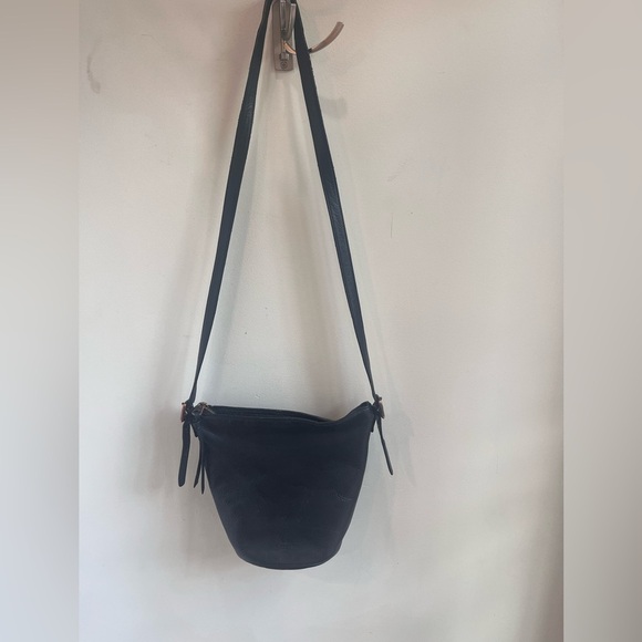 Coach Bleeker Mini Duffle Bag 32281 Legacy Black Pebbled Leather Crossbody - Picture 16 of 16